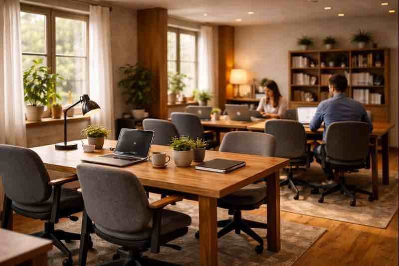 Oficina compartida (6 puestos)